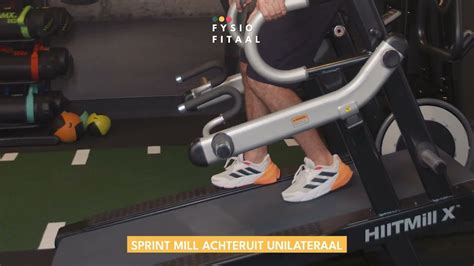 Sprint Mill Achteruit Unilateraal Fysio Fitaal Fysiotherapie Uit