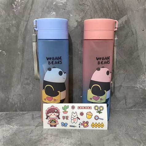 Jual Botol Minum We Babe Bears 800 ML Free Sticker 2D Shopee Indonesia