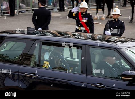 Londres Angleterre 19th Septembre 2022 La Princesse Anne Arrive Pour