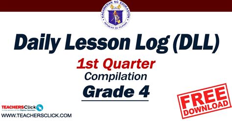 Dll Grade 4 Quarter 4 Week 1