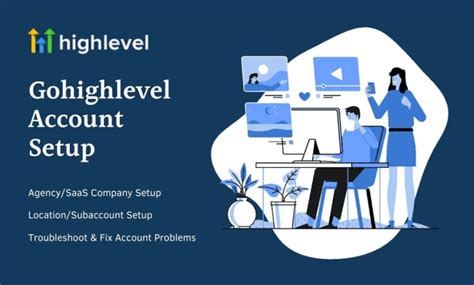 Setup fully functional gohighlevel agency, saas company, gohighlevel ...