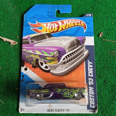 Ungu Hot Wheels Hotwheels Custom Chevy Chevrolet Classic Classic Vintage Purple Purple
