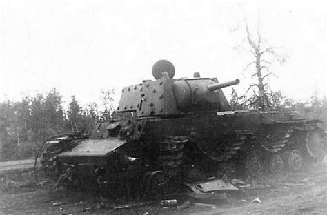 Soviet Heavy Tank Kliment Voroshilov KV 1 With Additional Armour