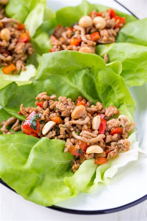 20 Minute Pork Lettuce Wraps | A Zesty Bite