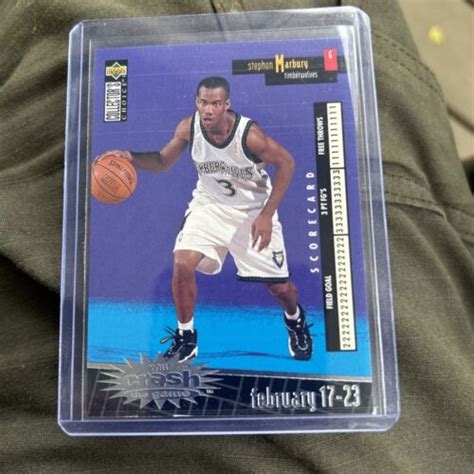 Stephon Marbury Upper Deck Basketball C You Crash The Game Ebay