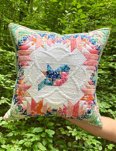 Quilt Pillow / Quilted Pillow Cover / Patchwork Pillow / Home - Etsy