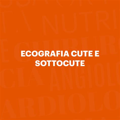 Ecografia Cute E Sottocute Centro Meid