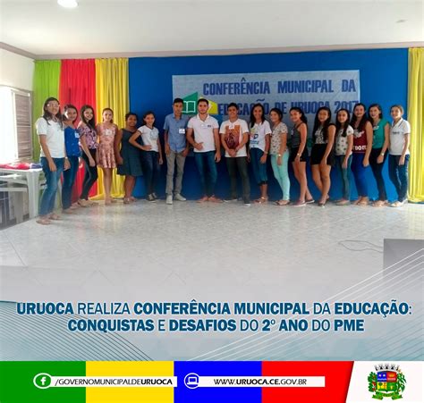 Governo Municipal De Uruoca Uruoca Realiza Confer Ncia Municipal Da