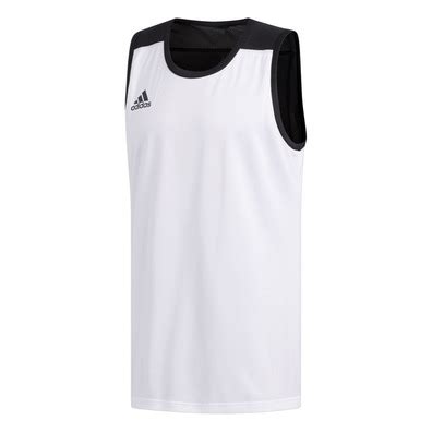 Adidas 3G Speed Reversible BB Jersey Black White