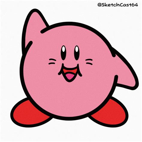 Tried to recreate Kirby’s Adventure’s art style : r/Kirby