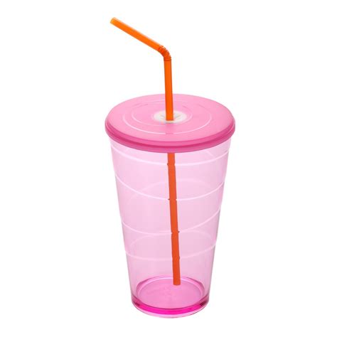 Kubek z wieczkiem myDRINK 600 ml, pomarańczowy | Tescoma.pl