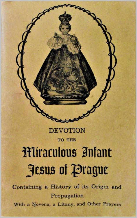 Buy Devotion To The Miraculous Infant Jesus Of Prague Containing A