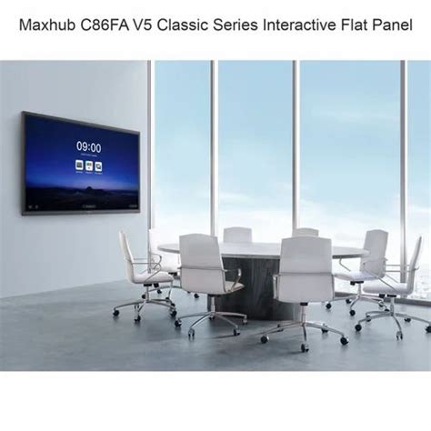 X Black Maxhub C Fa V Classic Series Interactive Flat Panel