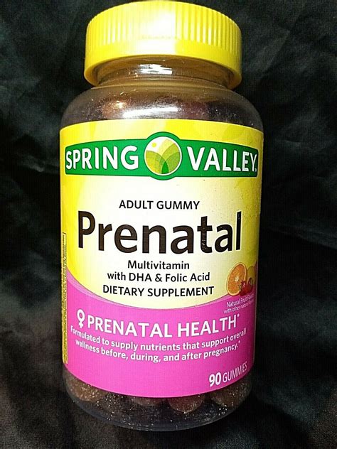 Spring Valley Multivitamínico Prenatal Con Dha Y Chile Ubuy