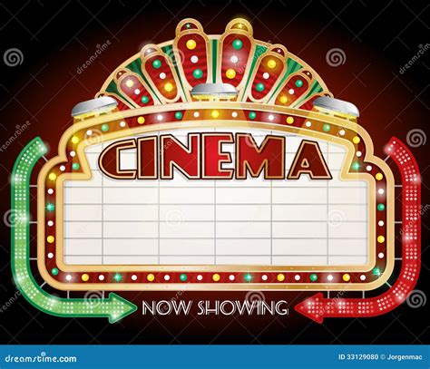 Cinema Sign Clipart Box