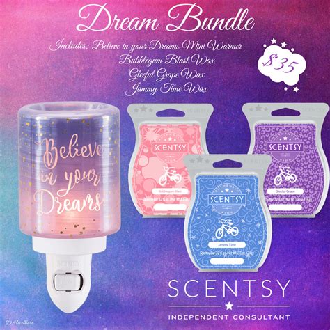 Scentsy Dream Bundle Believe In The Beauty Of Your Dreams Mini Warmer Danahurlbert Scentsy