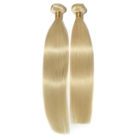Human Hair 613 Blonde Straight Bundles IS10 1