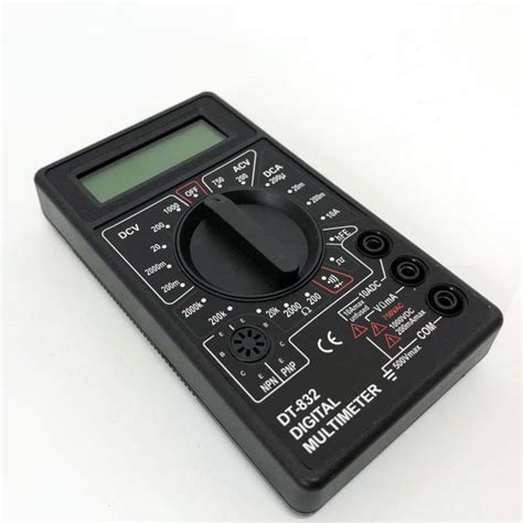 Мультиметр цифровой тестер Digital DT-832 со звуковой прозвонкой ...