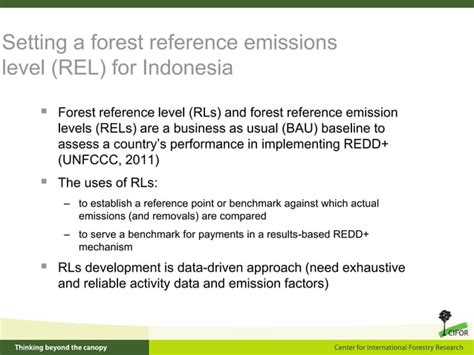 Indonesias Deforestation Setting Reference Emission Levels And