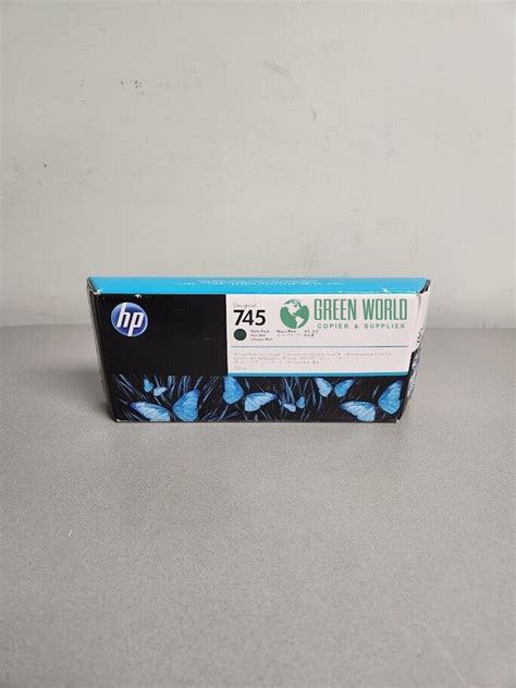 HP 745 F9K05A Matte Black Ink Cartridge For DesignJet Z2600 Z5600 Exp