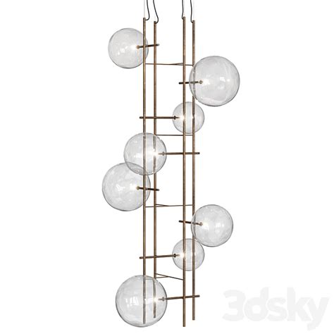 Gallotti Radice Bolle Tela Pendant Light D Model