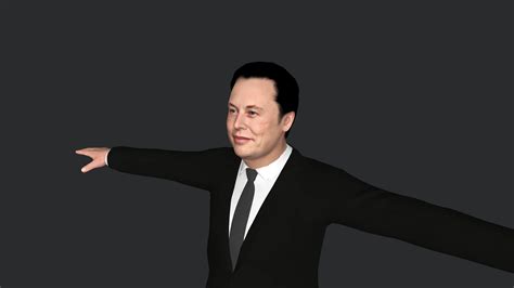 Elon Musk Character 2 - 3D Model by meta avatars