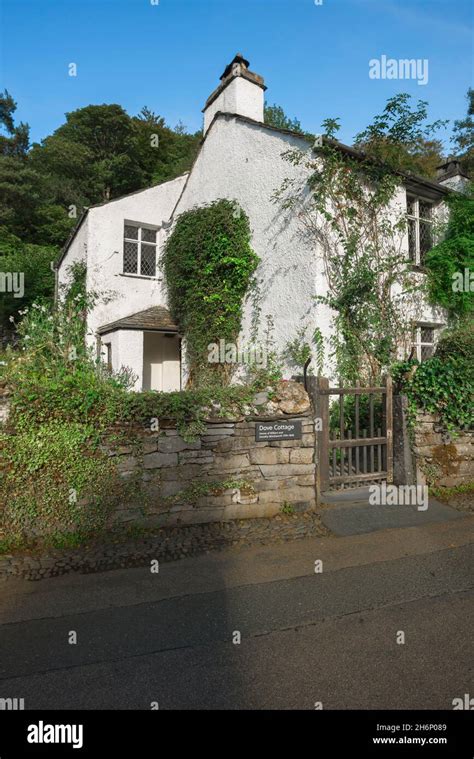 Dove Cottage View In Summer Of Dove Cottage Home To William And