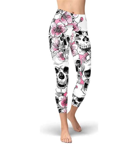 Pink Sugar Skull Capri Action Curves