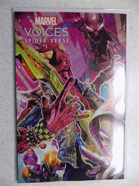 Marvels Voices Spider Verse 1 Giang 1st Recluse2023 Comic Books