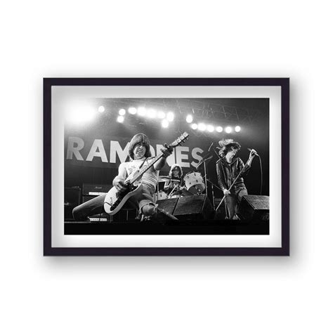 The Ramones Live on Stage Vintage Icon Print - Etsy