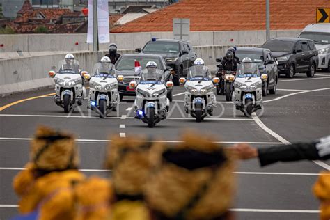 Presiden Resmikan Jalan Tol Semarang Demak Seksi Ii Antara Foto