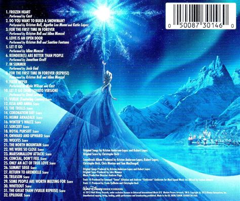 Frozen Music Songs