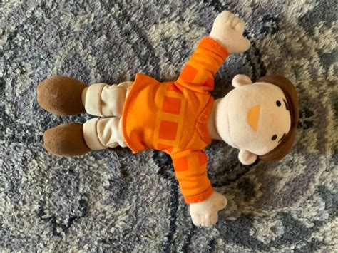 Blue's Clues Joe Orange 2002 Plush Figure Doll Mini fisher price | #4608879807