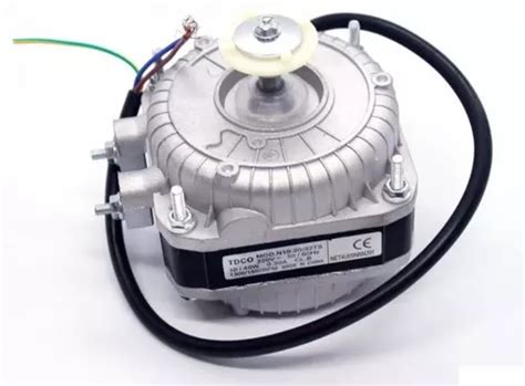 Motor Forzador Heladera Tipo Elco N10 40w Cuadrado