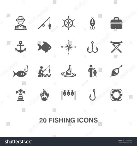 175841 Fishing Icons Stock Vectors Images And Vector Art Shutterstock