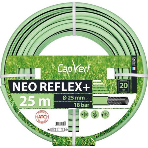 Tuyau D arrosage Néo Reflex Diamètre 25 Mm Longueur 25 M Cap Vert