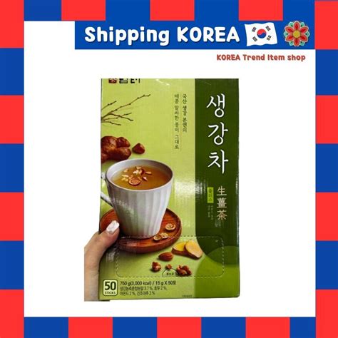 Korean Ginger Tea Traditional Korean Tea Healthy Ginger Tea Korean