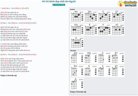 Sheet H Ch Minh P Nh T T N Ng I Song Lyric Sheet Chords Vip