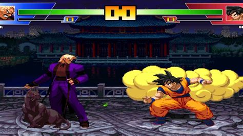 Rugal Vs Goku The Most Epic Fight Ever Made Youtube