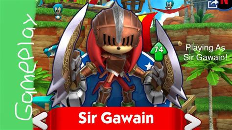 Sir Gawain Sonic Dash Gameplay Youtube