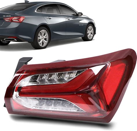 Amazon Lochnchn Rear Tail Lights Compatible With Chevy Malibu 2019