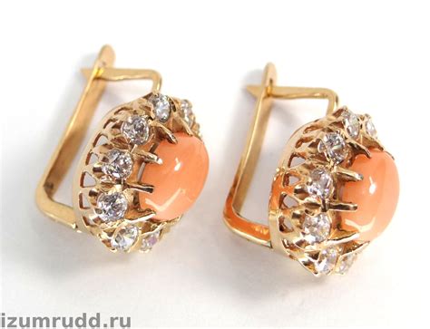 Золотые серьги 585 пробы