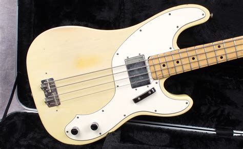 Fender Telecaster Bass Blonde Bass For Sale Andy Baxter Bass