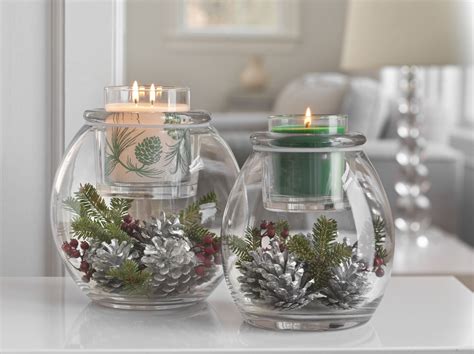 New Emerald Balsam By PartyLite In A Clearly Creative GloLite Jar