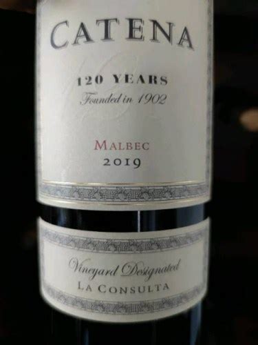 Catena Vineyard Designated Malbec Vivino