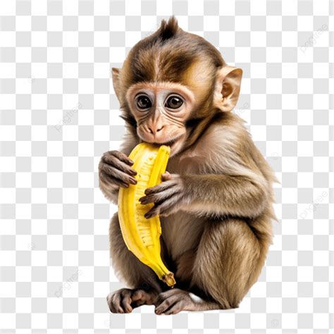 Monkey Is Eating Banana Monkey Is Eating Bananas Monkey Eating