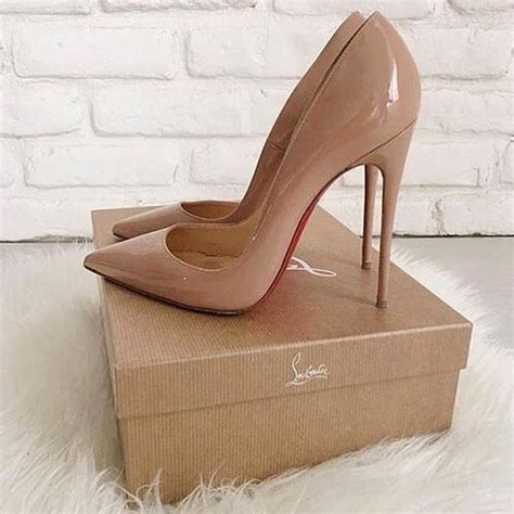 Beige High Heels Fashionable High Heeled Shoe Court Shoe On Stylevore