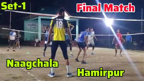 Naagchala Vs Hamirpur Volleyball Final Match At Mandi Sakroha High