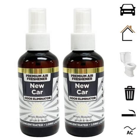 2 Pc New Car Odor Smoke Eliminator Spray Air Freshener Home Bathroom Car 4 4 Oz 1 Kroger