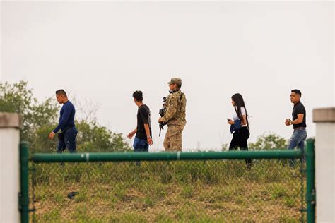 Video Showing Line Of Migrants Entering Texas Viewed Over 2 Million